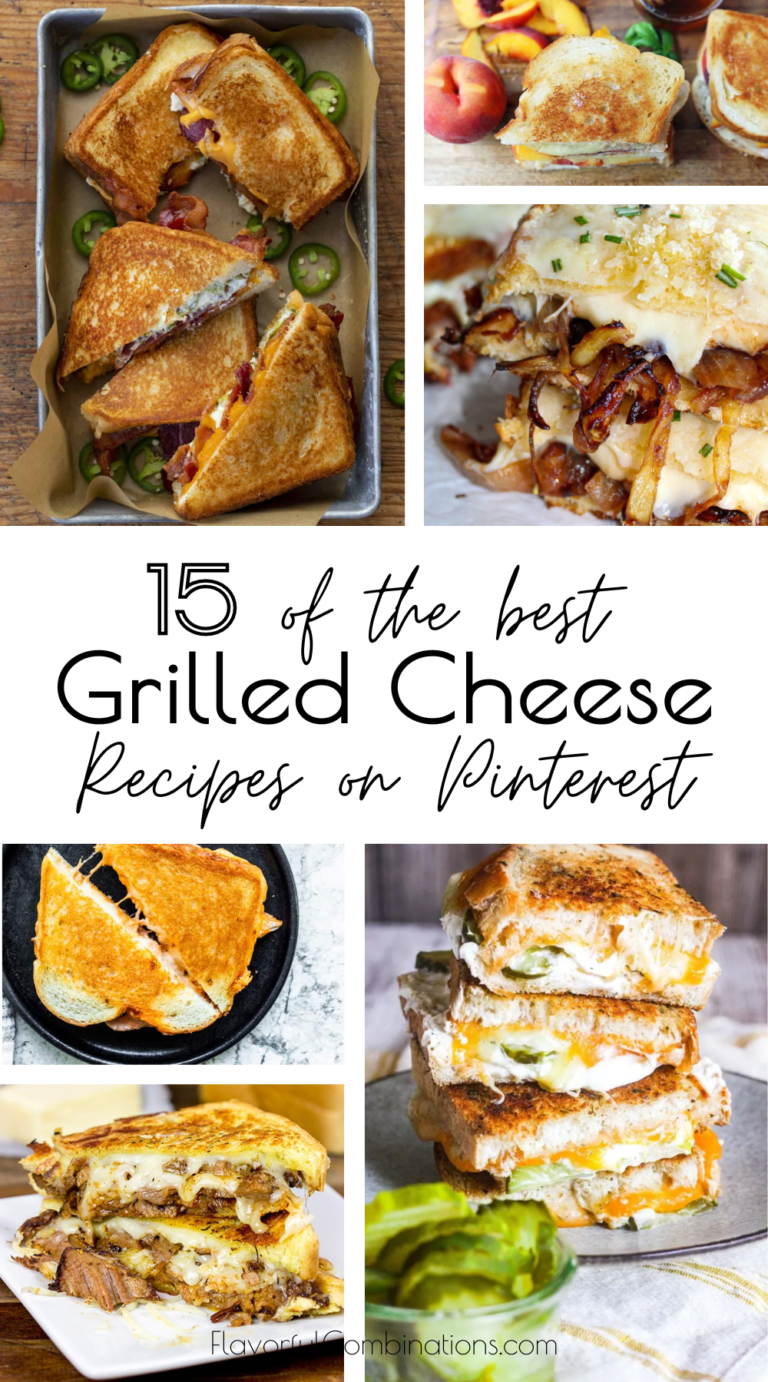 The 15 Best Grilled Cheese Recipes on Pinterest - Flavorful Combinations