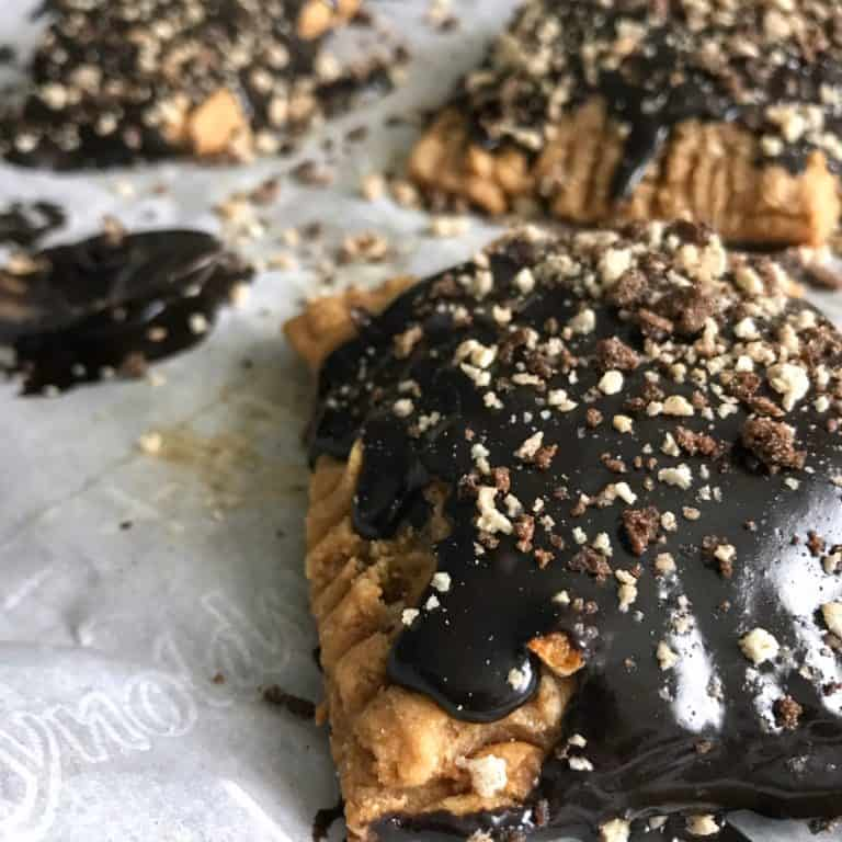 Chocolate Peanut Butter Protein Pop Tarts