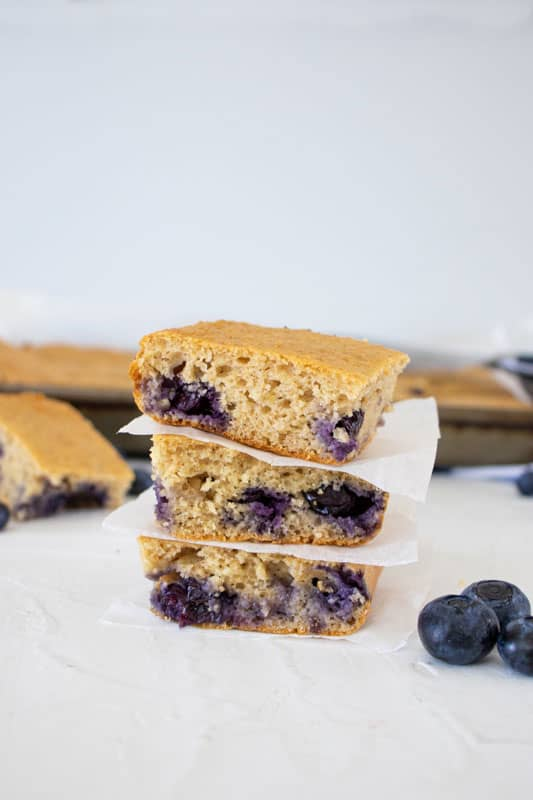 Blueberry Protein Bars