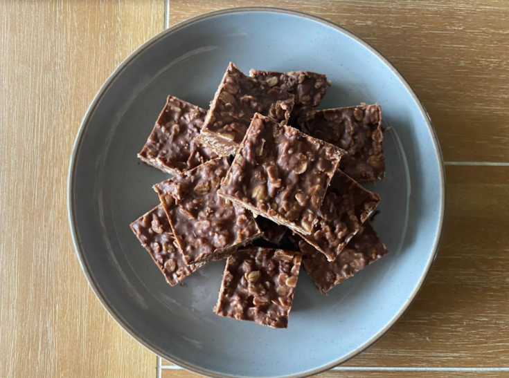 Peanut Butter Chocolate No-Bake Bars