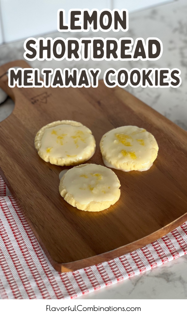 Lime Shortbread Meltaway Cookies
