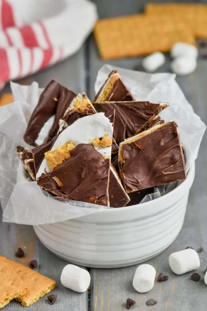 S’mores Chocolate Bark