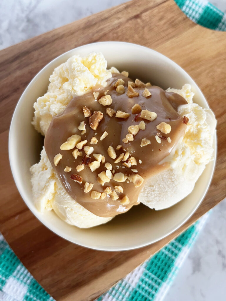 Peanut Butter Ice Cream Sauce